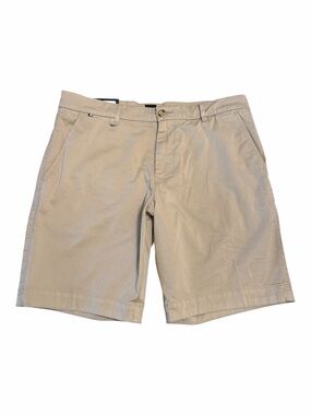 BOSS Hugo Boss H-Slice Slim Fit Light Beige Chino Shorts Men’s 34R NWT